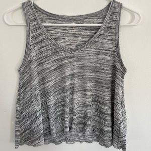 Hollister black/white sleeveless top, must-have collection